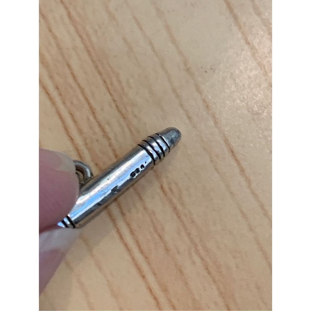 .925 Crayon Sterling Silver Jewelry Charm - Picture 6 of 6